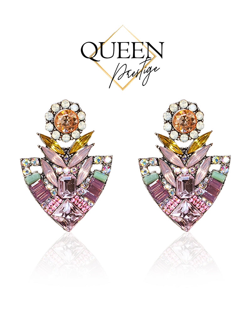 Too Unpredictable Pink Earrings