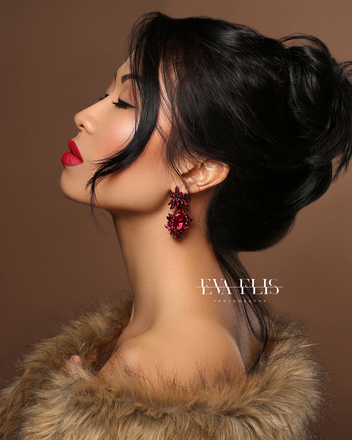 Sash and Sparkle Dangle Earrings