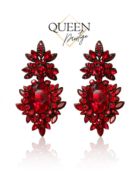 Sash and Sparkle Dangle Earrings