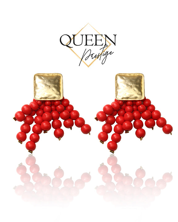 Good Luck Red Earrings