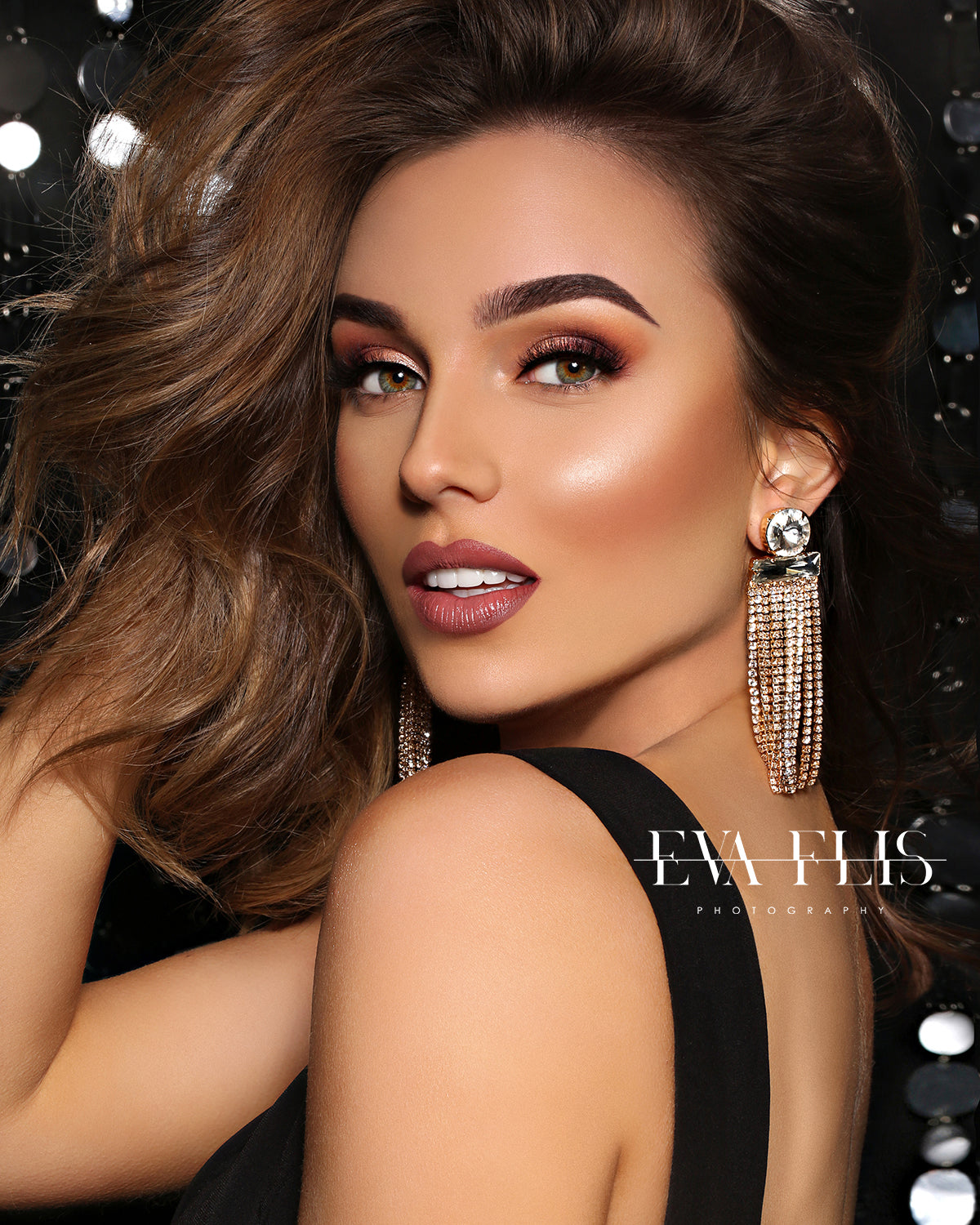 Crystal Fall Chandelier Earrings