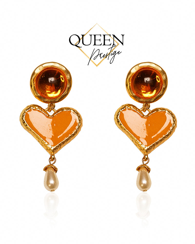 Sweetest Heart Dangle Earrings