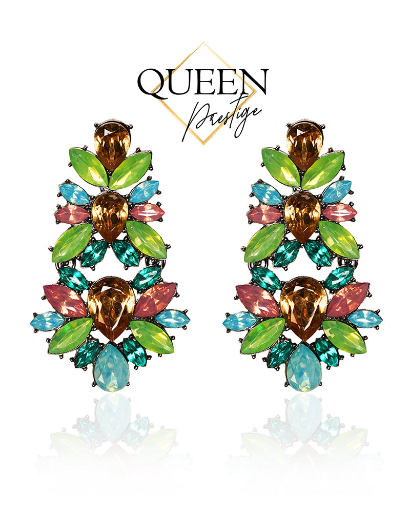 Craving Attention Light Green Earrings