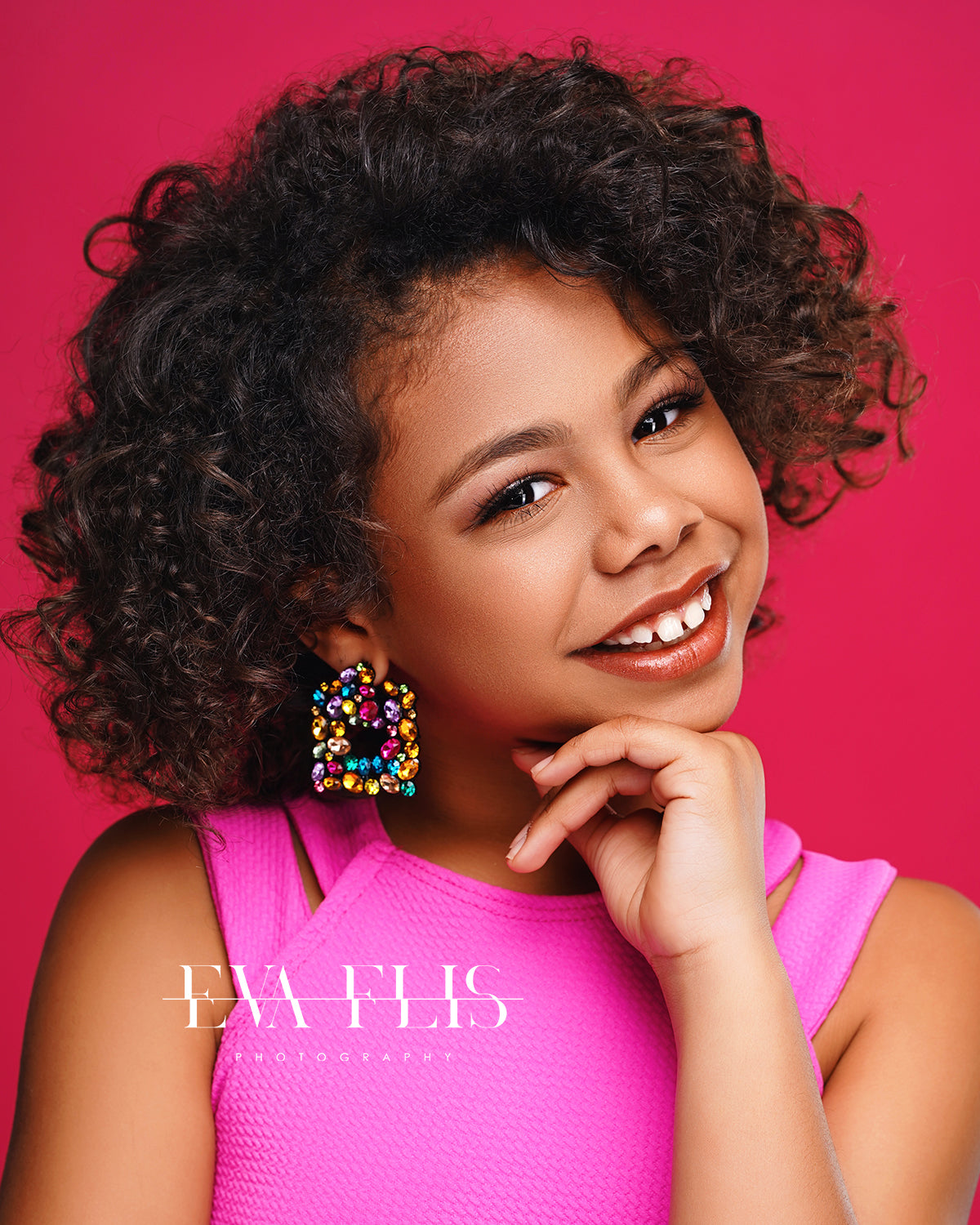 Glamour Belle Multicolored Earrings