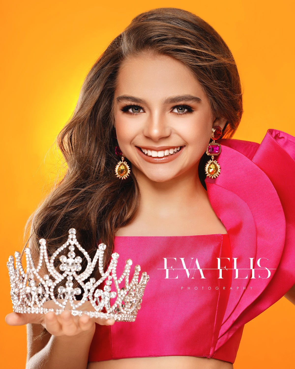 Confidently Crowned Drop Earrings