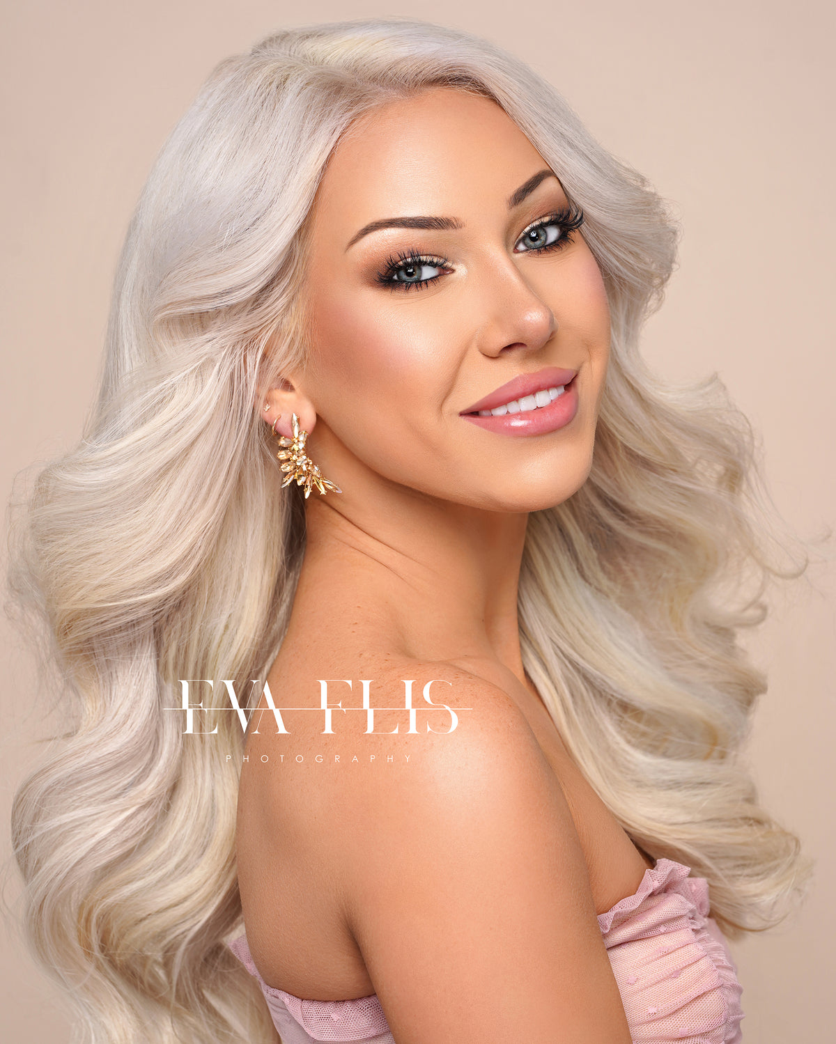 Radiant Gold Jewel Earrings