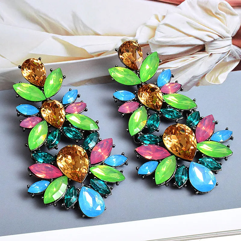 Craving Attention Light Green Earrings