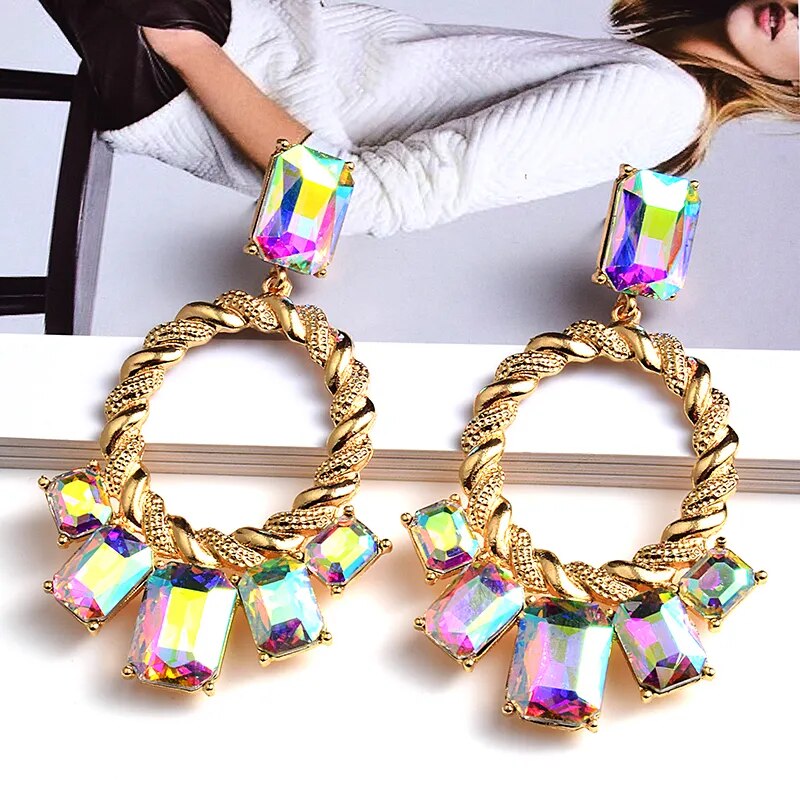 Pageant Empress AB Earrings