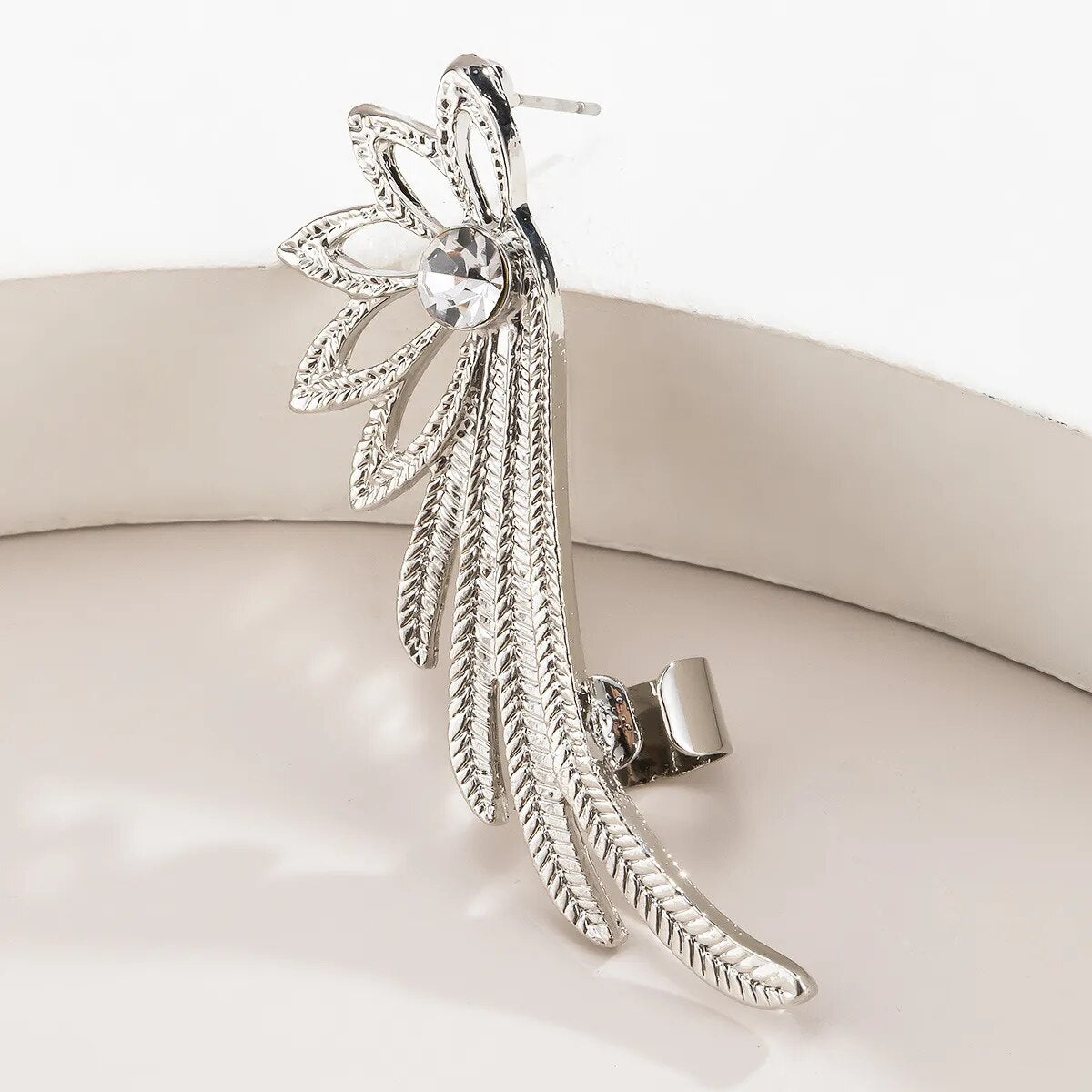 Style Icon Silver Ear Crawler