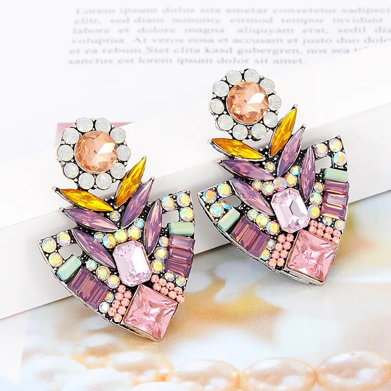 Too Unpredictable Pink Earrings