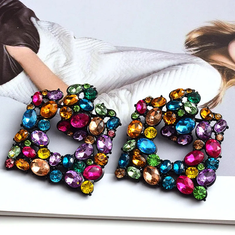 Glamour Belle Multicolored Earrings