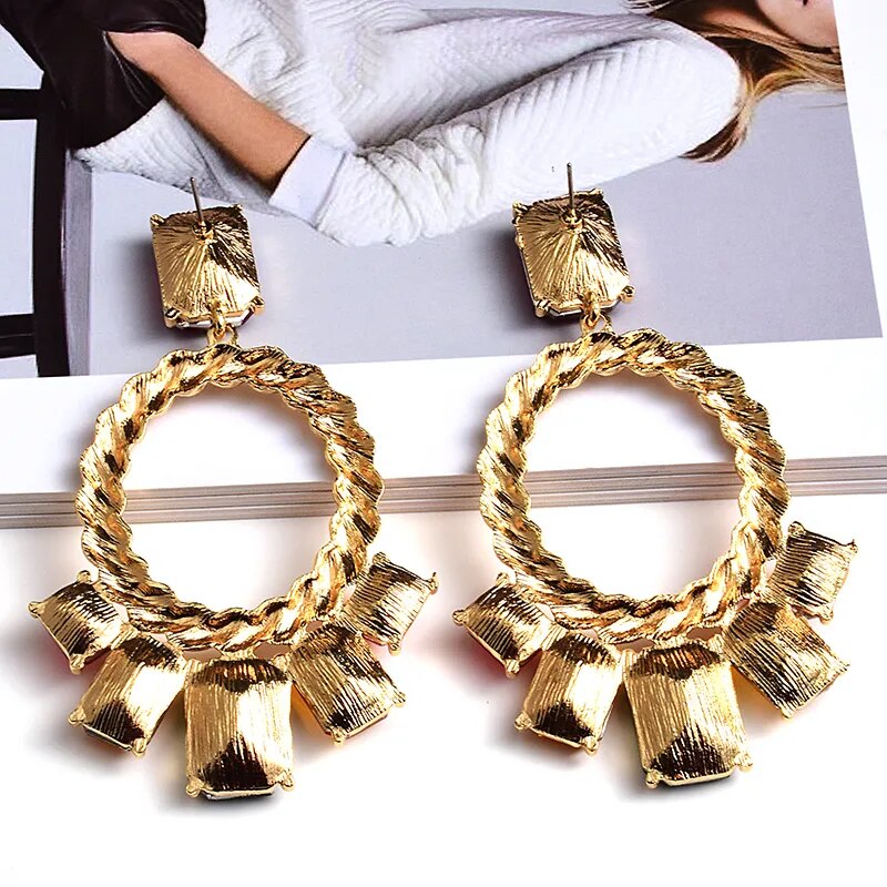 Pageant Empress AB Earrings