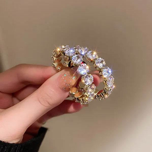 Beauty Blitz Gold Hoops