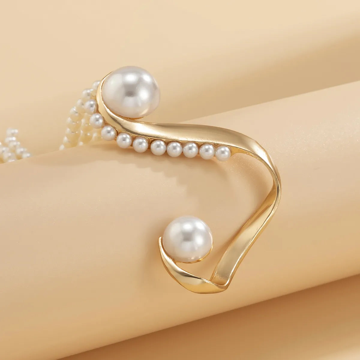 Glamour Icon Pearl Climber Earrings