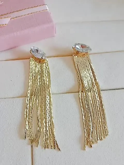 Glam Queen Drop Earrings