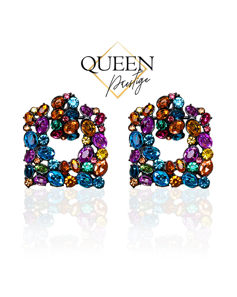 Glamour Belle Multicolored Earrings