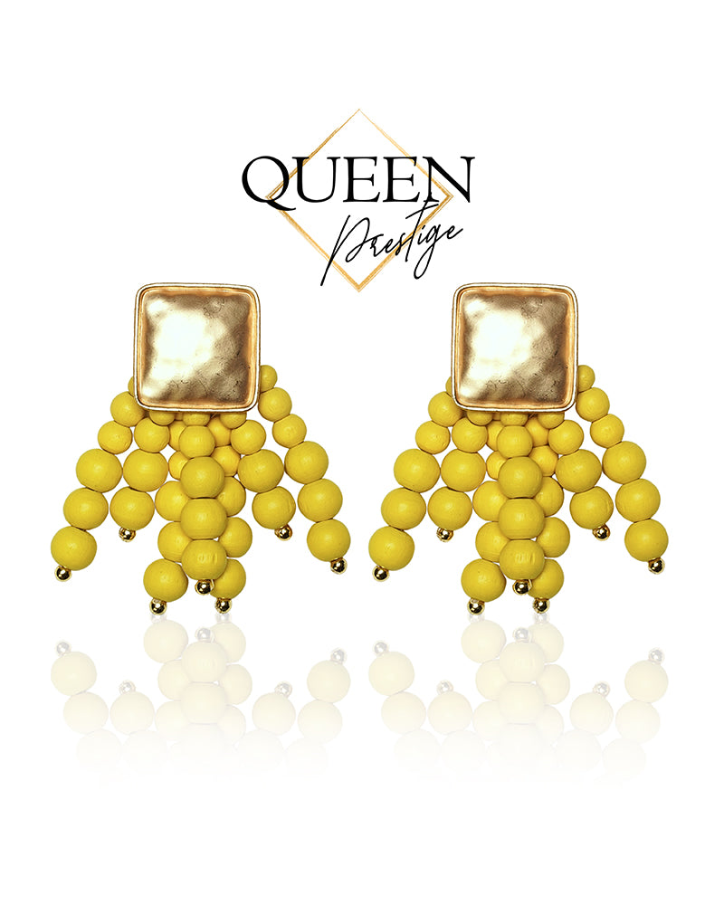 Good Luck Yellow Earrings