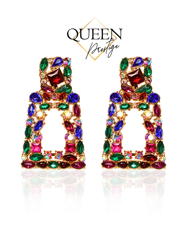Glamorama Rainbow Dangle Earrings