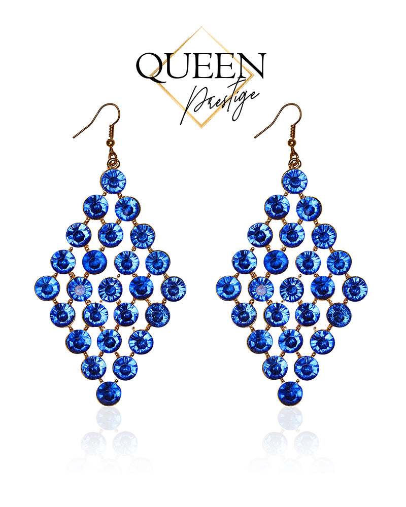 Radiant Royalty Chandelier Earrings