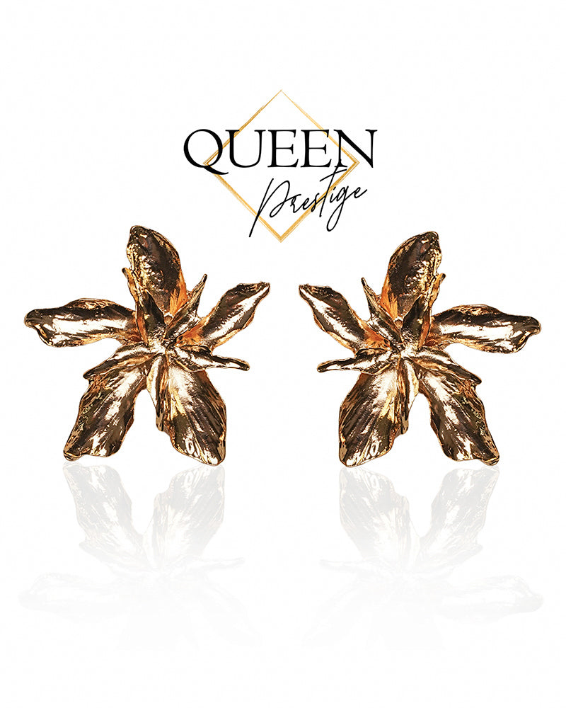Gorgeous Goddess Flower Earrings