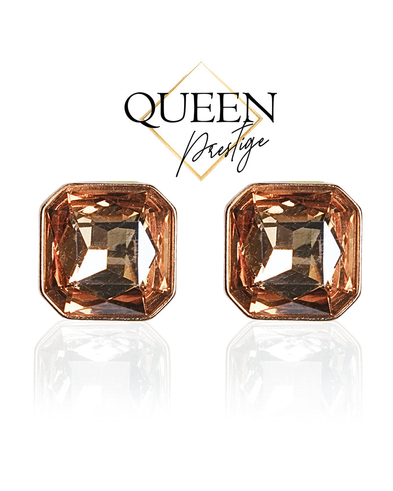 Hidden Jewels Gold Clip-Ons