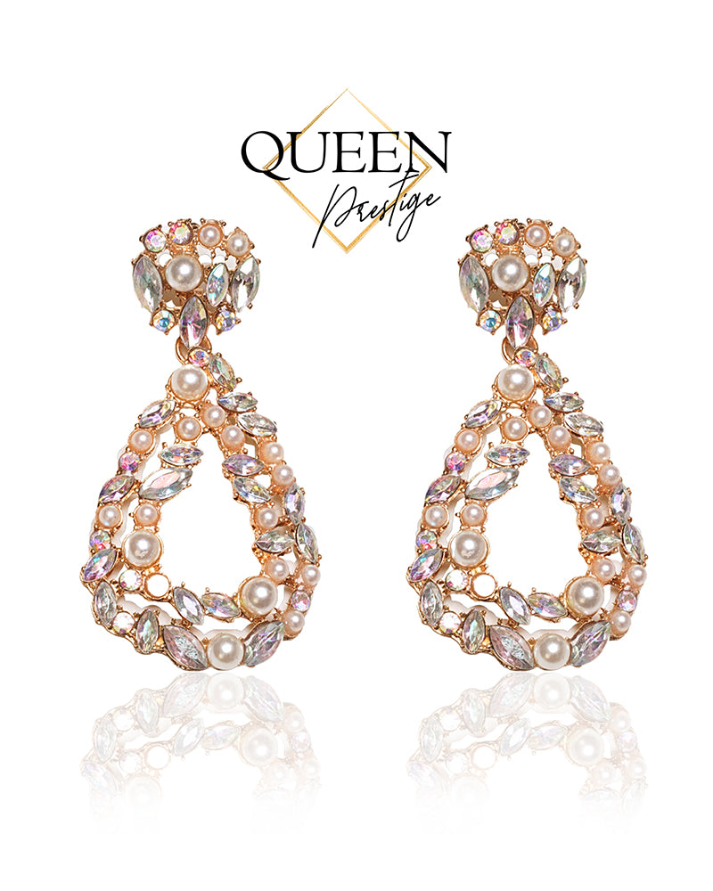Sparkle Showcase Pearl Earrings