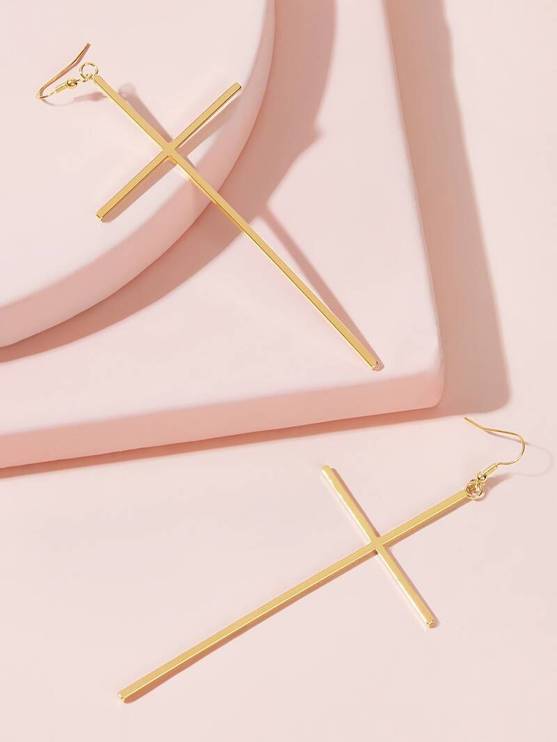 90's Chic Gold Earrings