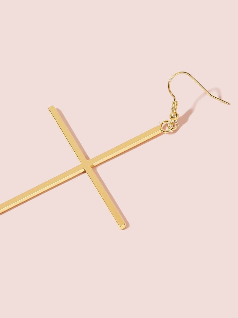 90's Chic Gold Earrings