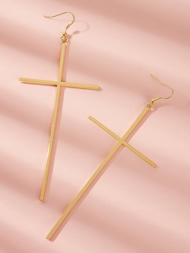 90's Chic Gold Earrings