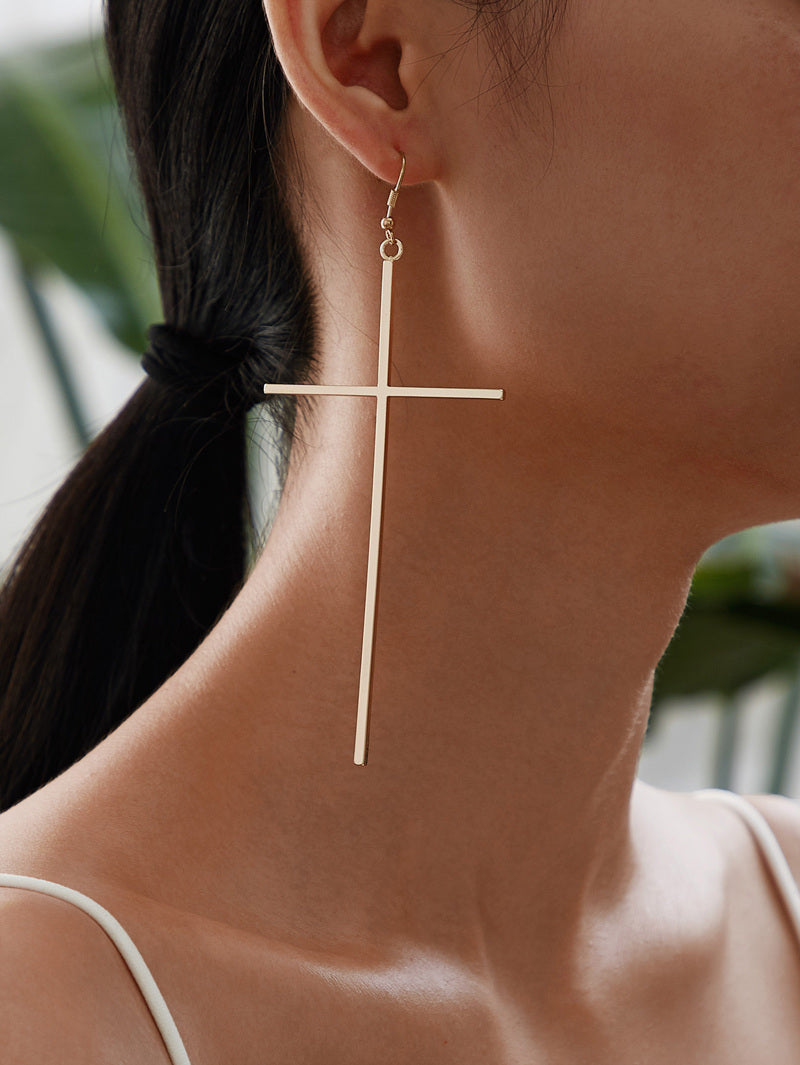 90's Chic Gold Earrings