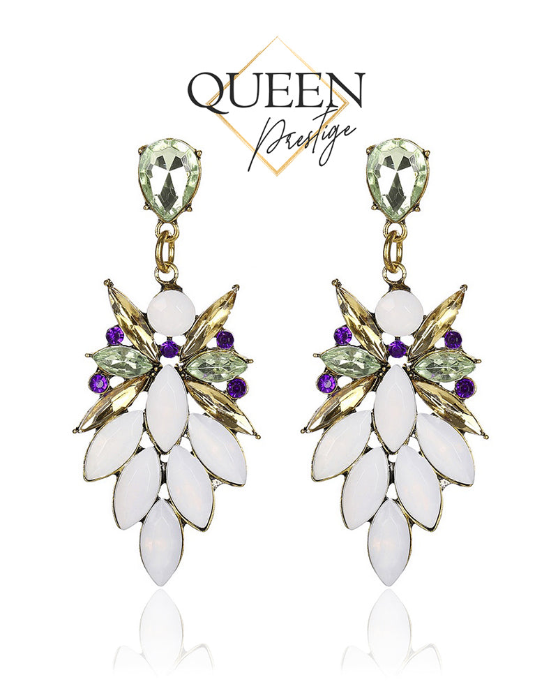 Over the Moon Chandelier Earrings