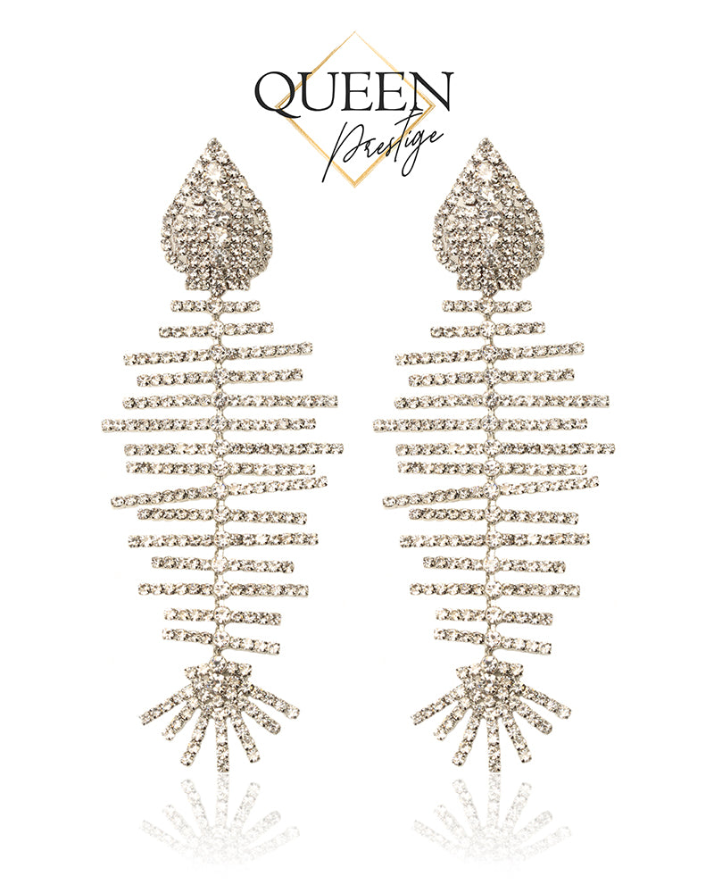 Business of Fashion Silver Earrings
