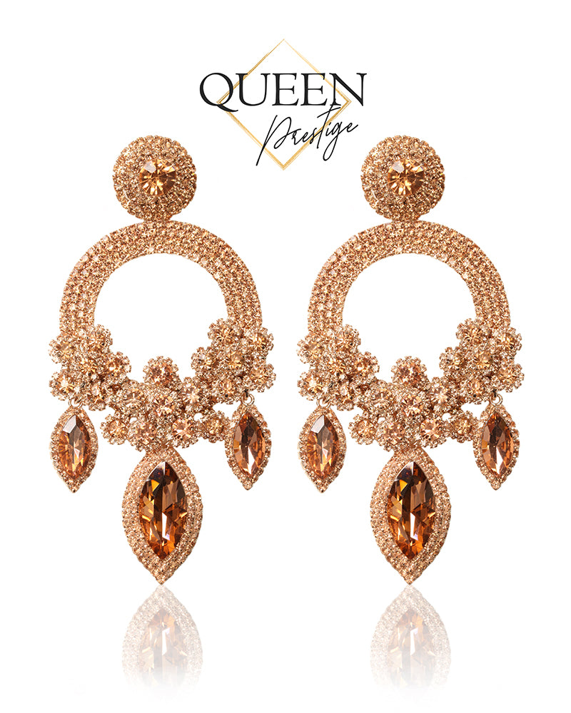 The Queen is Here Chandelier Earrings