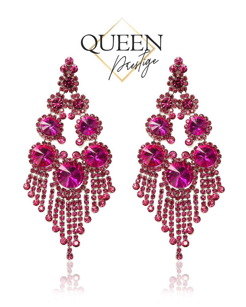 Queen in the Making Chandelier Earrings