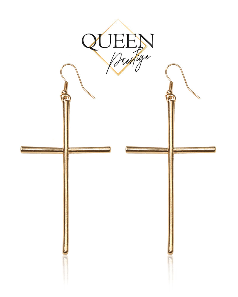 90's Chic Gold Earrings