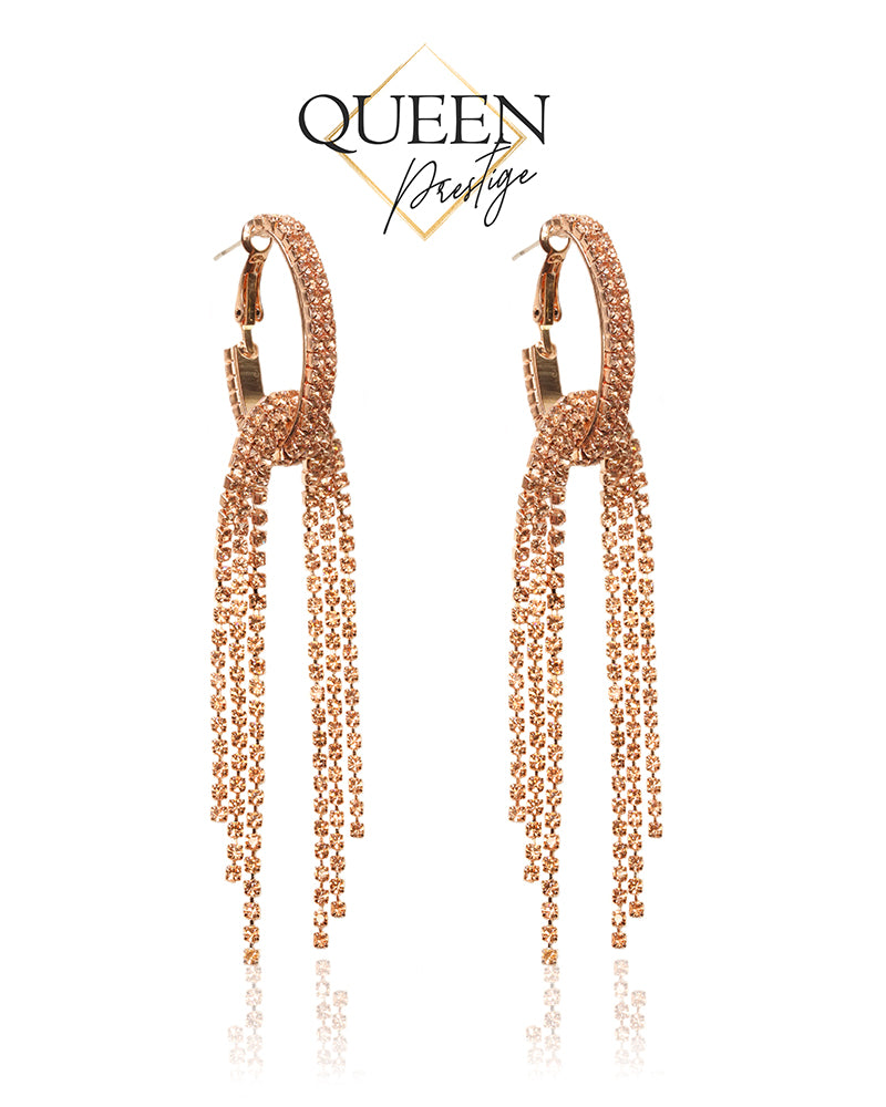 Champagne Taste Drop Earrings