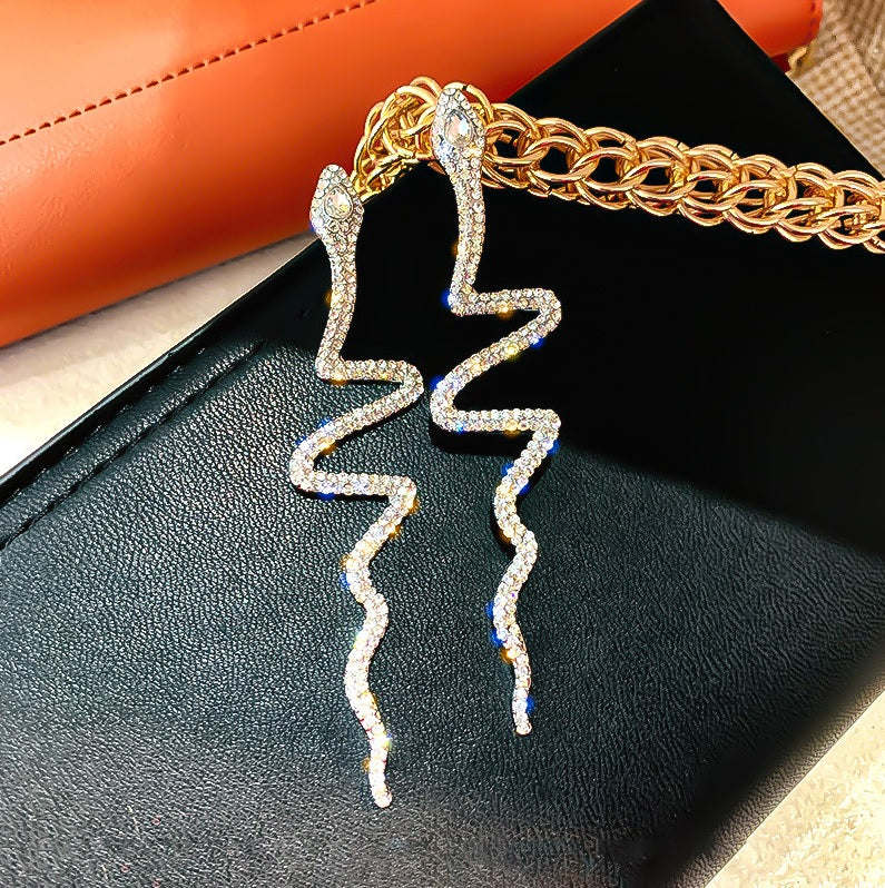 Queen Cobra Earrings