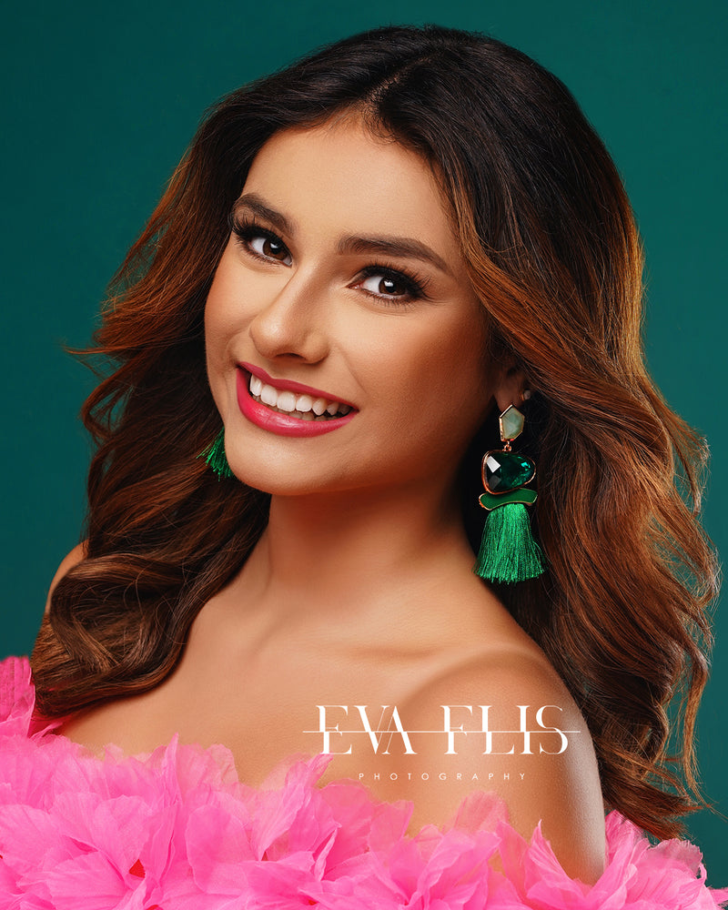 Glam Squad Green Tassel Earrings Glam Squad Green Tassel Earrings