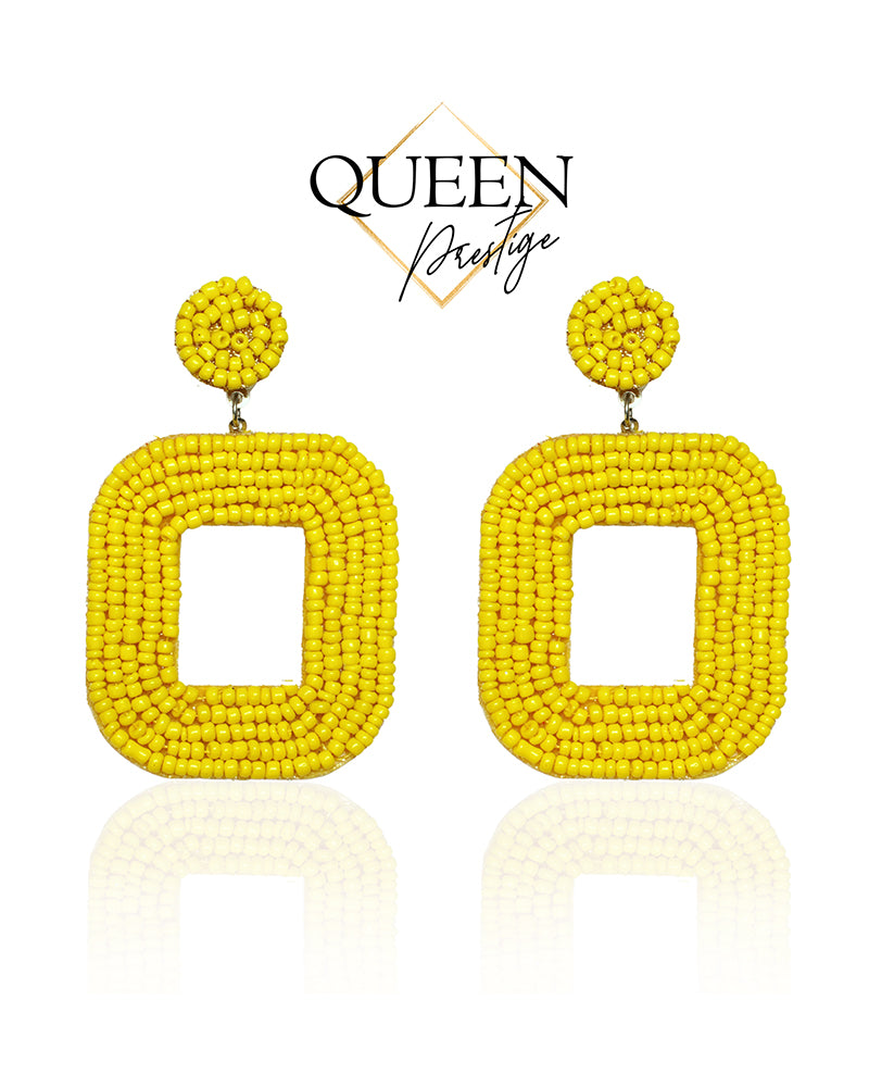 On Another Level Yellow Earrings