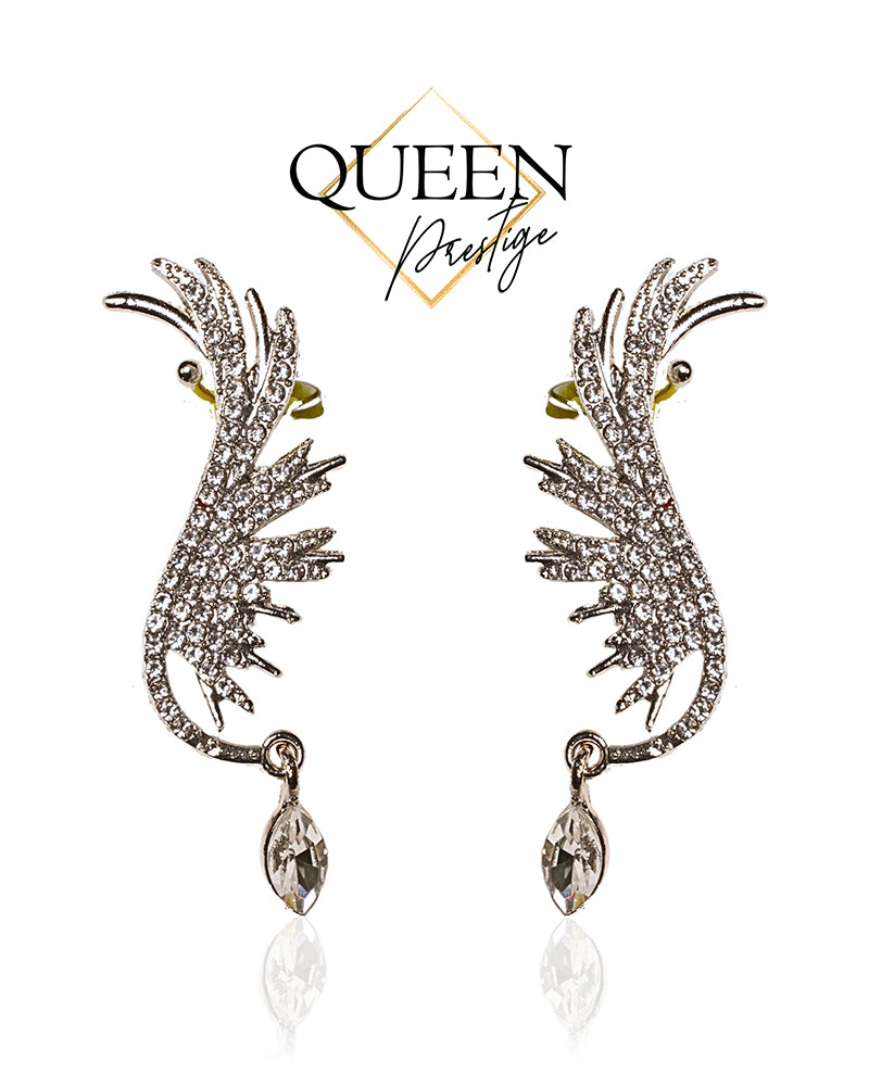 Couture Queen Climber Earrings