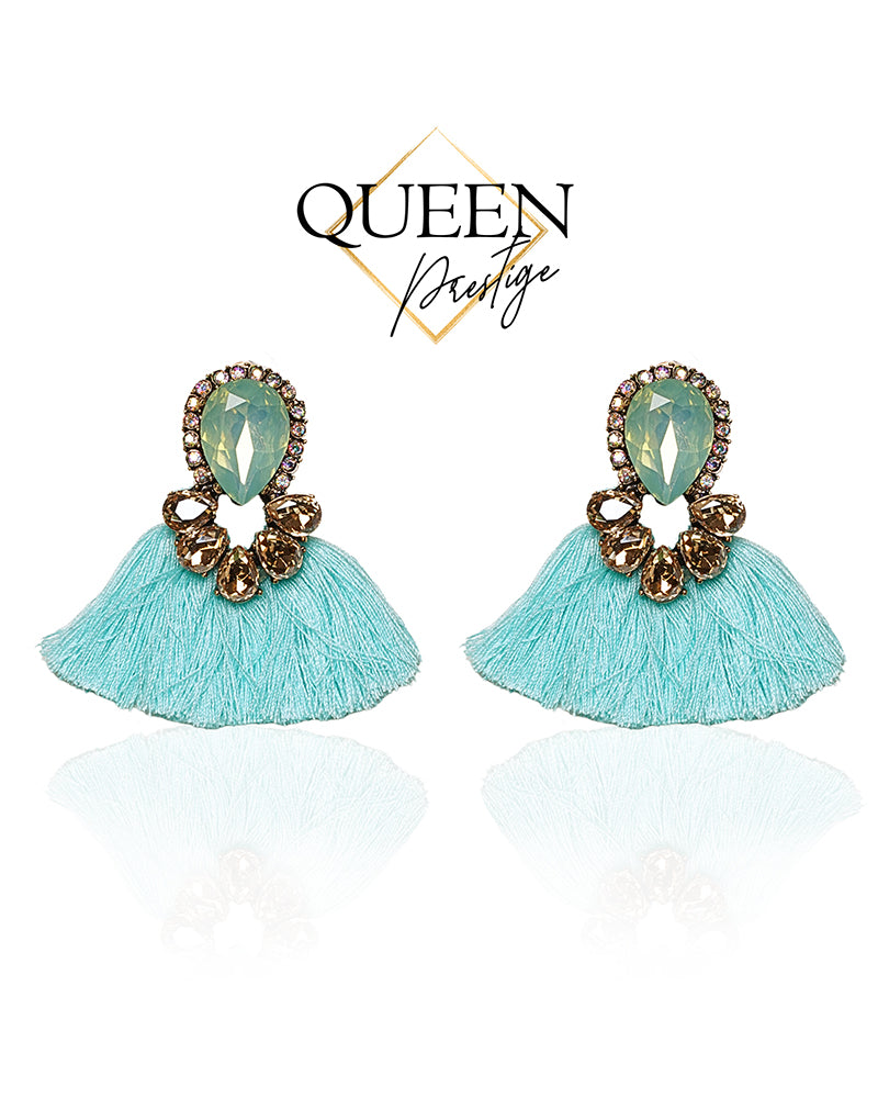 Royal Caribbean Blue Earrings