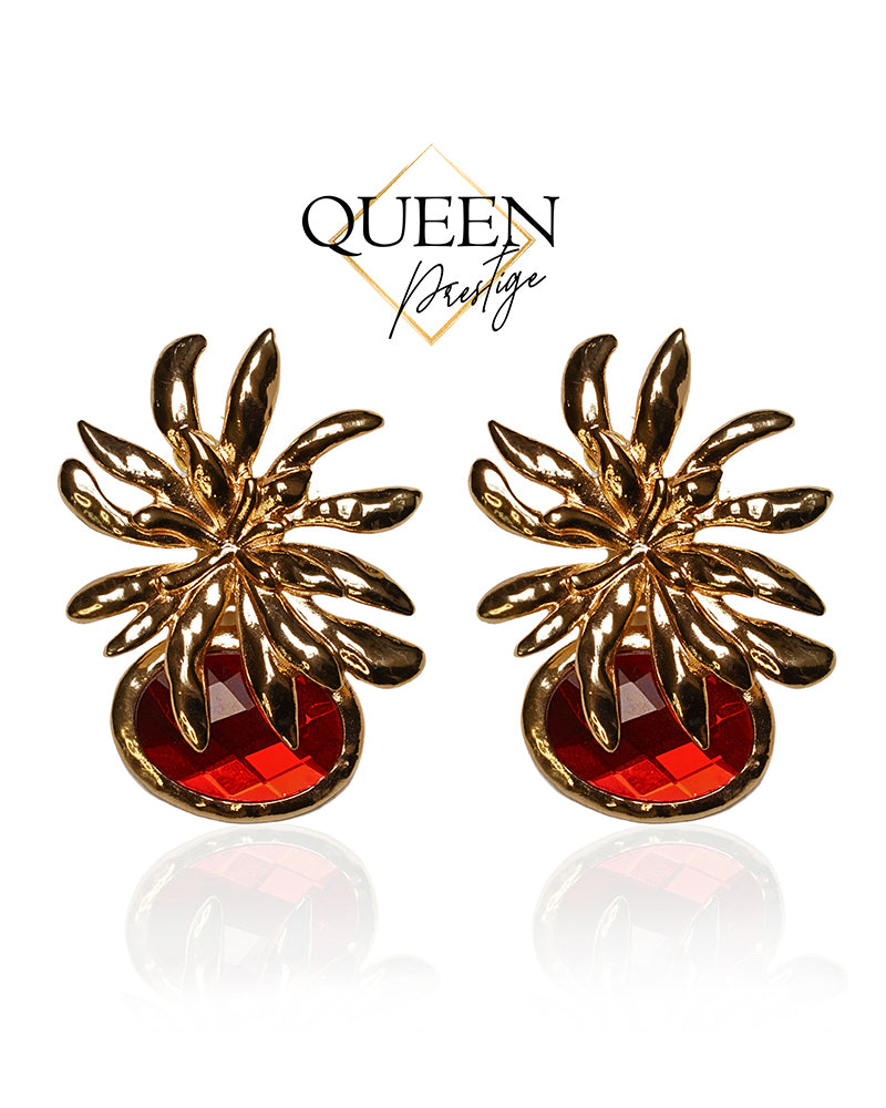 Not Your Average Earrings - Red