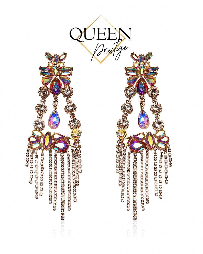 Queen of Crowns Chandelier Earrings