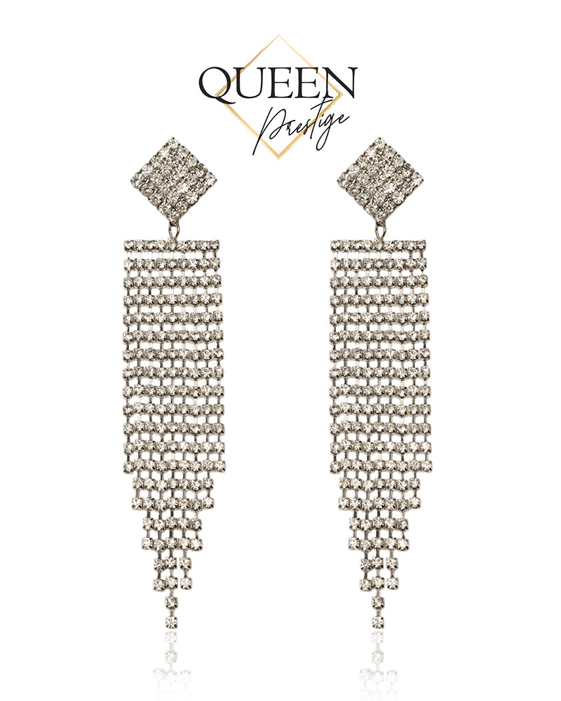Current Reigning Silver Drop Earrings